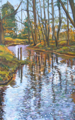 seeve 30  acryl auf leinwand  80 x cm  verkauft